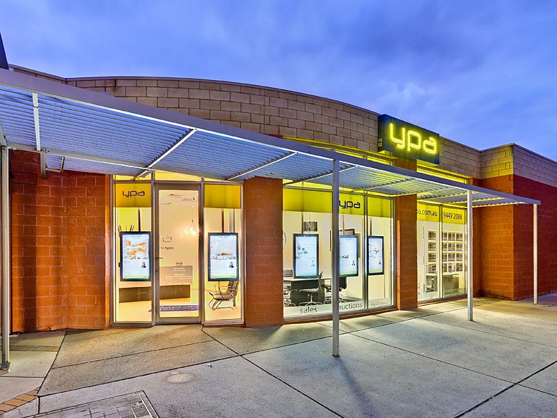 ypa estate agents shopfront